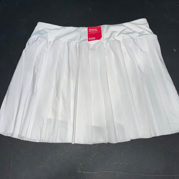 DSG Women's Performance‎ Skort Size Large White Mid Rise - Picture 2 of 9